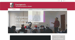 Desktop Screenshot of fasciapraxie.com